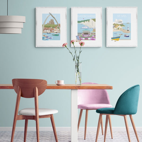 Load image into Gallery viewer, Eastbourne Travel Poster Art Quality Print
