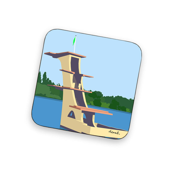 Load image into Gallery viewer, Swindon Coaster - Coate Water Diving Board
