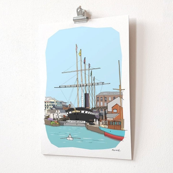 Load image into Gallery viewer, Bristol SS Great Britain Print
