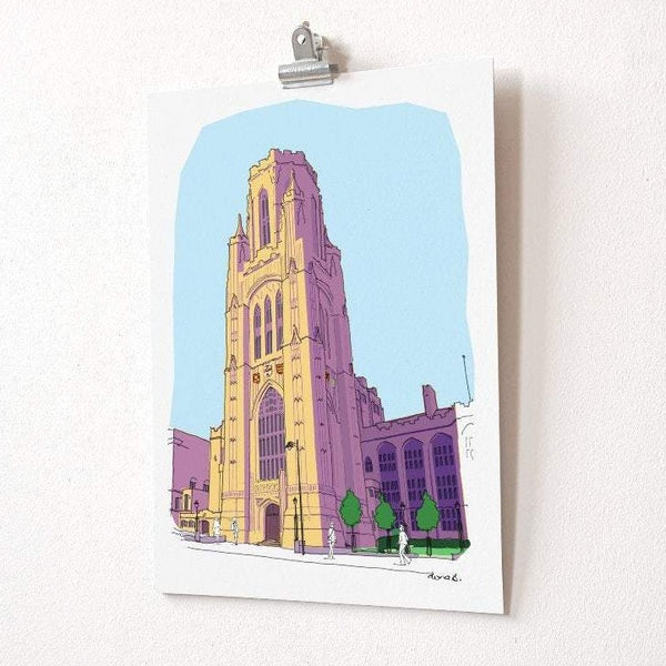Load image into Gallery viewer, Bristol Wills Building Print

