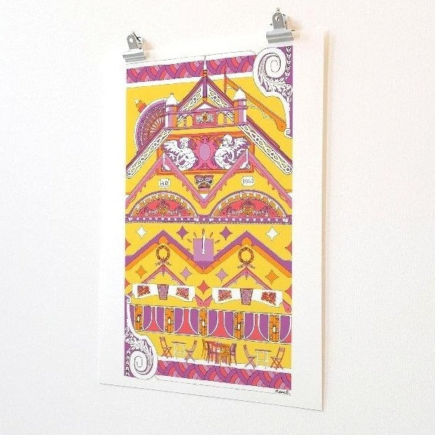 Bristol Gloucester Rd Banner Print
