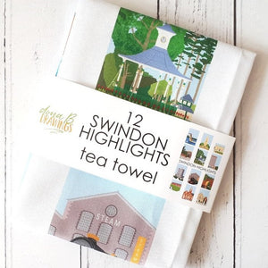 Swindon Tea Towel - Swindon Highlights 12