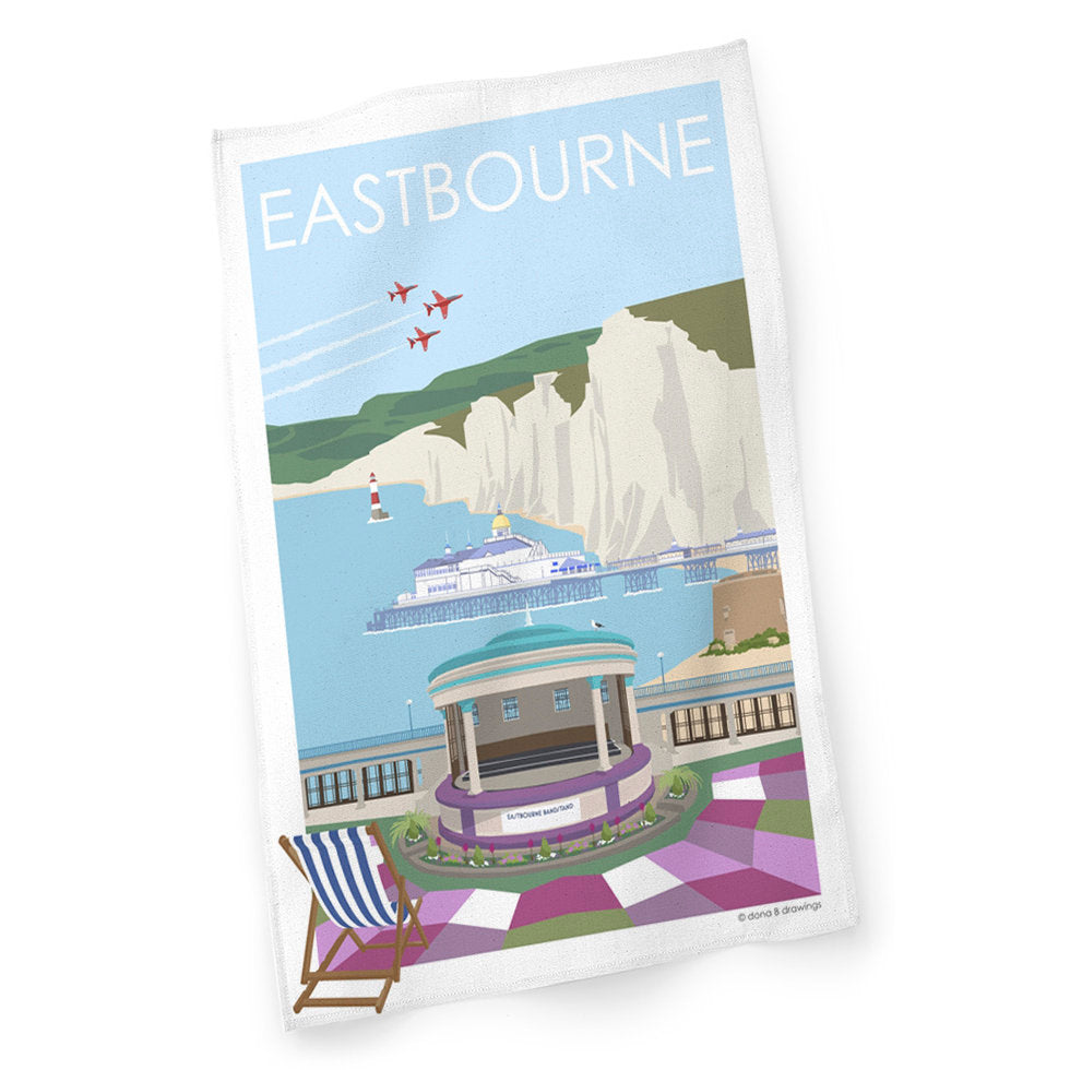Eastbourne Cotton Tea Towel